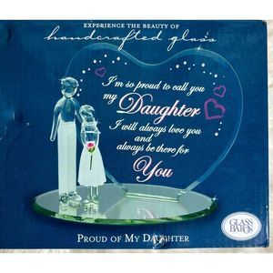 Glass Baron Proud of my Daughter Figurine